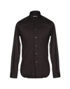 Brian Dales Solid Color Shirt In Black