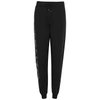 KENZO BLACK LOGO COTTON SWEATPANTS