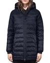 Canada Goose Camp Hooded Mid-length Puffer Coat In Admiral Blue