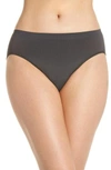 Hanro 'touch Feeling' High Cut Briefs In Granite