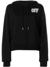OFF-WHITE OFF-WHITE JERSEY SWEATER - BLACK