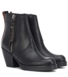 ACNE STUDIOS LEATHER ANKLE BOOTS,P00321940