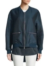 3.1 Phillip Lim Bomber Jacket In Indigo