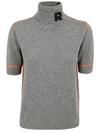 Rochas Cashmere Turtleneck Sweater In Grey