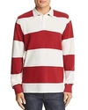 PACIFIC & PARK STRIPED RUGBY SHIRT - 100% EXCLUSIVE,CLM5054S-BD