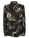 Givenchy Wave Print Shirt In Multicolor
