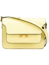 MARNI MARNI TRUNK SHOULDER BAG - YELLOW