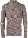 MISSONI fine knit polo top