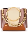 Yuzefi Mini Delila Satchel - Pink & Purple