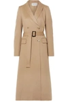 GABRIELA HEARST JOAQUIN DOUBLE-BREASTED PLEATED CASHMERE COAT