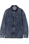 MIU MIU OVERSIZED DENIM SHIRT