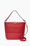 REBECCA MINKOFF Scarlet Red Blythe Small Convertible Hobo Bag | Rebecca Minkoff