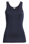 Splendid Ribbed Tank In Navy