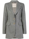 ERMANNO SCERVINO PINSTRIPE BLAZER