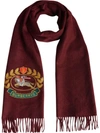 BURBERRY THE CLASSIC CASHMERE SCARF WITH ARCHIVE LOGO