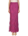 ALBERTA FERRETTI ALBERTA FERRETTI WOMAN MAXI SKIRT MAUVE SIZE 10 VISCOSE, POLYAMIDE,35372668NF 4