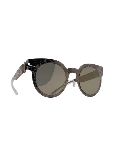 Mykita Black X Maison Margiela 'transfer' Sunglasses
