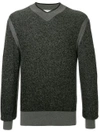 CERRUTI 1881 CONTRAST-TRIM JUMPER