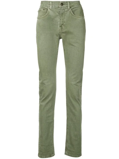 Cerruti 1881 Skinny Trousers In Green