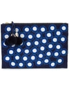 FIGUE FIGUE SOMA POLKA DOT POUCH - BLUE