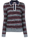 CARVEN CARVEN KNITTED SWEATER - RED