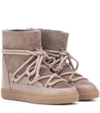 INUIKII SUEDE AND LEATHER ANKLE BOOTS,P00324881