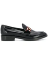 GEOX CLASSIC BUCKLE LOAFERS