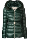 HERNO HERNO HOODED PUFFER JACKET - GREEN