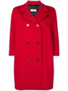 ALBERTO BIANI ALBERTO BIANI DOUBLE BREASTED COAT - RED