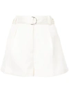 3.1 PHILLIP LIM / フィリップ リム Belted pleated shorts