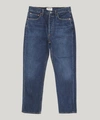 AGOLDE RILEY HIGH-RISE STRAIGHT CROP JEANS