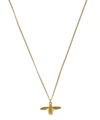 ALEX MONROE Gold-Plated Bee Children's Necklace,5057865118277