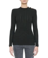 BALMAIN STICH-KNIT WOOL jumper,10685737