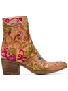 FAUZIAN JEUNESSE embroidered ankle boots