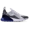 Nike Men's Air Max 270 Casual Sneakers From Finish Line In Grey