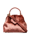 MEHRY MU MEHRY MU VELVET JUNG MINI TOTE BAG - PINK