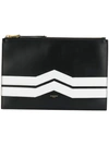 GIVENCHY GIVENCHY GV3 WAVE POUCH - BLACK
