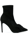 ALBERTO GOZZI bow pointed boots