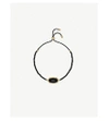 KENDRA SCOTT ELAINA 14CT YELLOW GOLD-PLATED AND BLACK SPINNEL BRACELET