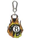 MCQ BY ALEXANDER MCQUEEN MCQ ALEXANDER MCQUEEN '8 BALL' KEYRING,10686469