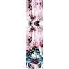 Cassandra Hone Frogs & Feathers Pink Skinny Scarf