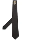 GUCCI LOGO PATCH TIE