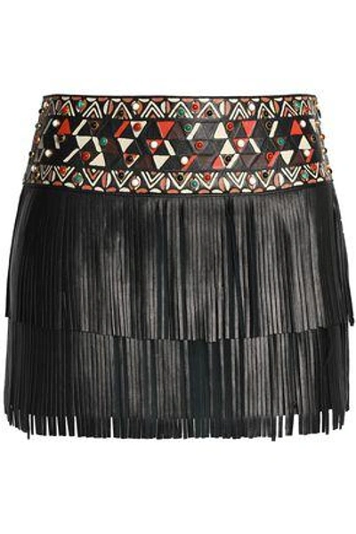 Valentino Mini Skirt In Black