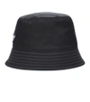 PRADA LOGO RE-NYLON BUCKET HAT,P00338818