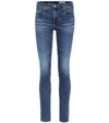 AG THE PRIMA MID-RISE SKINNY JEANS,P00342138