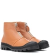 LOEWE LEATHER ANKLE BOOTS,P00344851