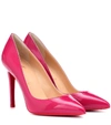 CHRISTIAN LOUBOUTIN PIGALLE 100 PATENT LEATHER PUMPS,P00354918