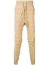 HAIDER ACKERMANN striped track pants