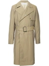 JW ANDERSON JW ANDERSON DOUBLE-BREASTED COAT - BROWN