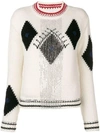 ERMANNO SCERVINO EMBELLISHED JUMPER